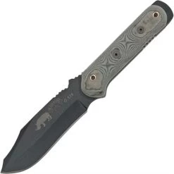TOPS Knives TOPS 101 Black Rhino Fixed Blade Knife