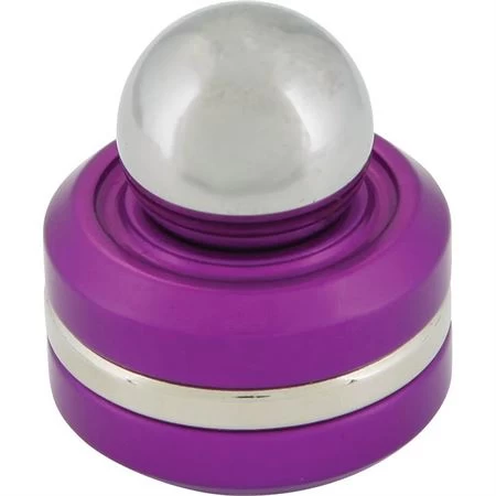 TEC Accessories 3054 Orbiter LT Fidget Device Chrome Steel Ball With Purple Finish - Image 2