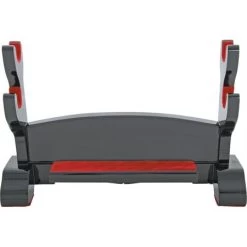 Paul Chen 1213 Sword Stand With Wood Construction & Black Lacquer Finish