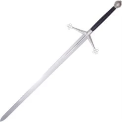 Paul Chen 2060 Scottish Claymore Sword With Black Leather Handle