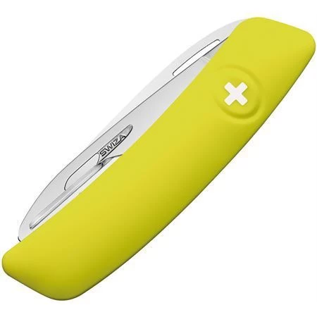 Swiza Pocket 611081 J06 Junior Pocket Multi-Tool Knife With Yellow Synthetic Handle - Image 2