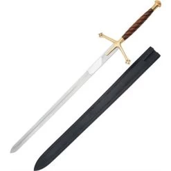 Pakistan 1042WD Claymore Sword Wood With Brown Wood Handle