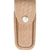 Sheath 204 3 1/2 Inch To 4 Inch Knife Belt Pouch With Natural Basketweave Leather