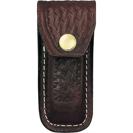 Sheath 248 Swiss Army Style Knife Sheath With Brown Leather Construction