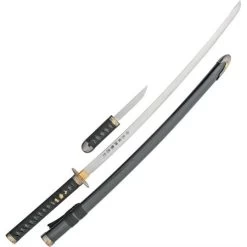 China Made M3040 Long Katana Sword With Black Composition Handle