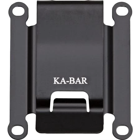 Ka-Bar 1480CLIP TDI Belt Clip With Black Stainless Construction