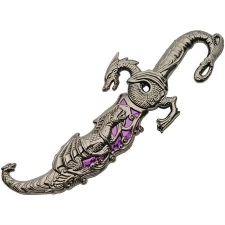 Rite Edge Knives 211155PU Purple Dragon Dagger - Image 2