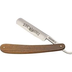 Timor M554 Straight Razor With Walnut Handle