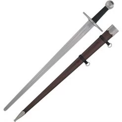 Paul Chen 2046 Practical Knightly Sword With Black Leather Handle
