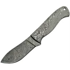 Damascus DM2729DM Skinner Fixed Blade Knife With Damascus Steel Bolster Construction