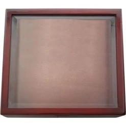 XYZ Brands 1912 Display With Cherry Finish Wooden Construction