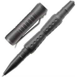 Uzi TP19GM Gun Metal Tactical Pen With Aluminum Body
