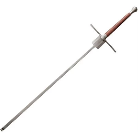 Kingston Arms 23330 Federschwert Fencing Sword With Brown Cord Wrapped Handle