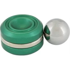 TEC Accessories 3051 Orbiter LT Fidget Device Chrome Steel Ball With Green Finish