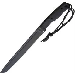 Extrema Ratio 0420BLK Extrema Ratio Knives Waki Fixed Blade Black With Forprene Handle