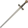 China Made 211434 Knights Templar Sword With Gold Finish Pewter Handle