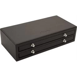 Deejo 084 Collection Box With Four Stainless Drawer Pulls