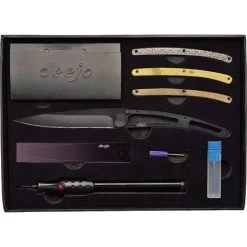 Deejo 086 Tattoo Your Deejo Box Knife With Three Handle Mounts