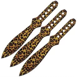 China Made 211414CT Throwing Knife Set Cheetah