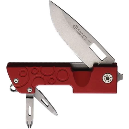 Maserin 214R D-DUT Multi Tool Knife Red