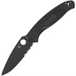 Spyderco 142PSBBK Resilience Knife Black