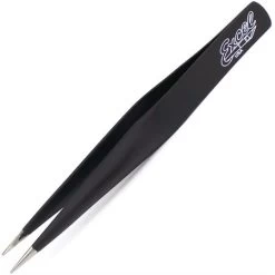 Excel 30422 Hollow Handle Tweezers Black