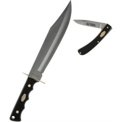 Schrade P1188054 OT Bowie Knife & Folder